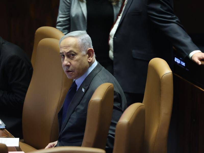 Benjamin Netanyahu says he wants to eliminate remaining Hamas militants in Rafah, southern Gaza. (EPA PHOTO)