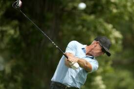 Richard Green is tied second and one off the pace after the opening round of the Senior Open. Photo: AP PHOTO