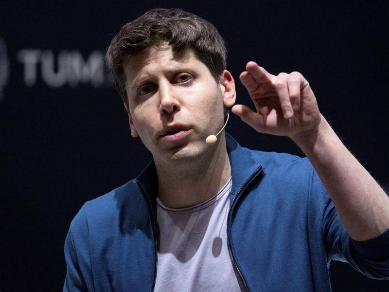 ChatGPT inventor Sam Altman has signed a letter warning of the "risk of extinction from AI". (AP PHOTO)