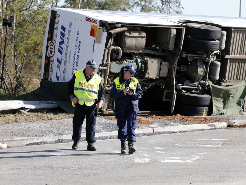 The NSW government has ordered a review of bus safety regulation after the Hunter Valley crash. (Darren Pateman/AAP PHOTOS)