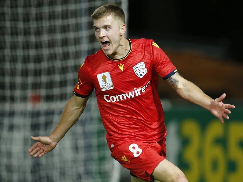 Riley McGree is one of four Olyroos players under investigation by the FFA over an alleged incident.