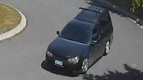 Image provided by police of the car being used by the jail escapee. 