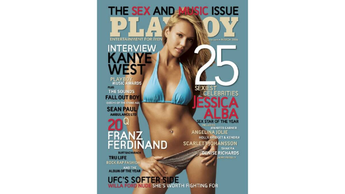 Джессика Альба в журнале Playboy